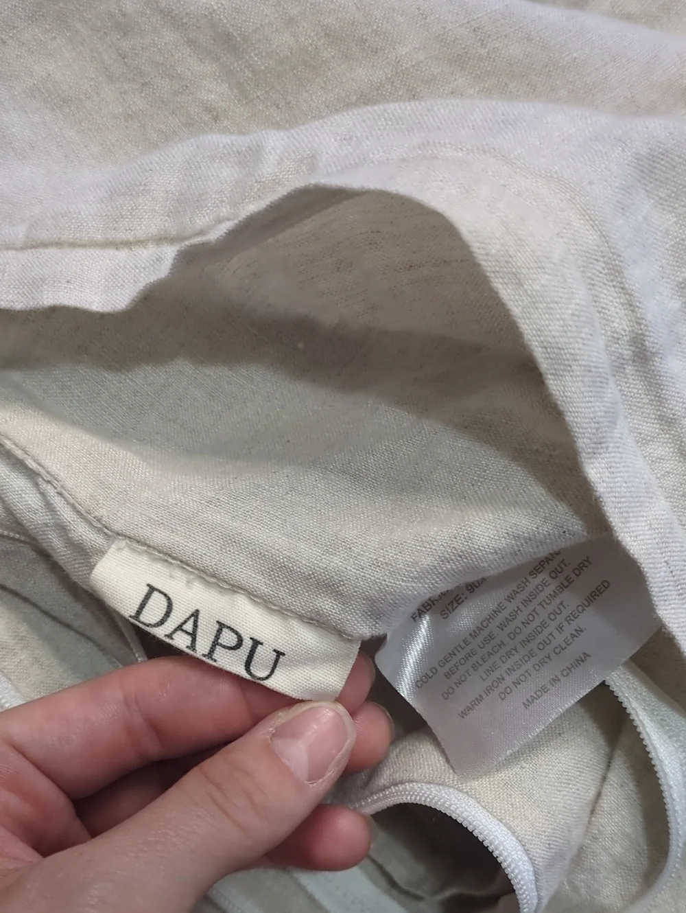 DAPU 100% linen